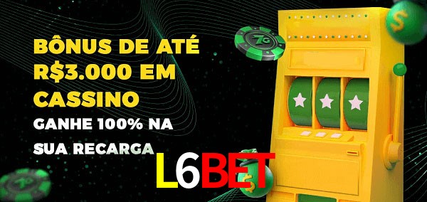 L6BET melhor bônus de depósito